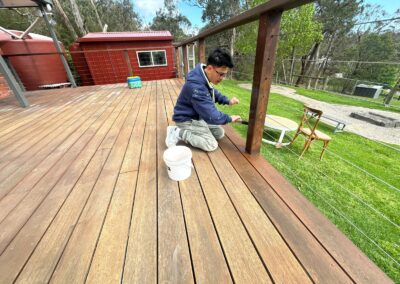 timber staining services in melbourne